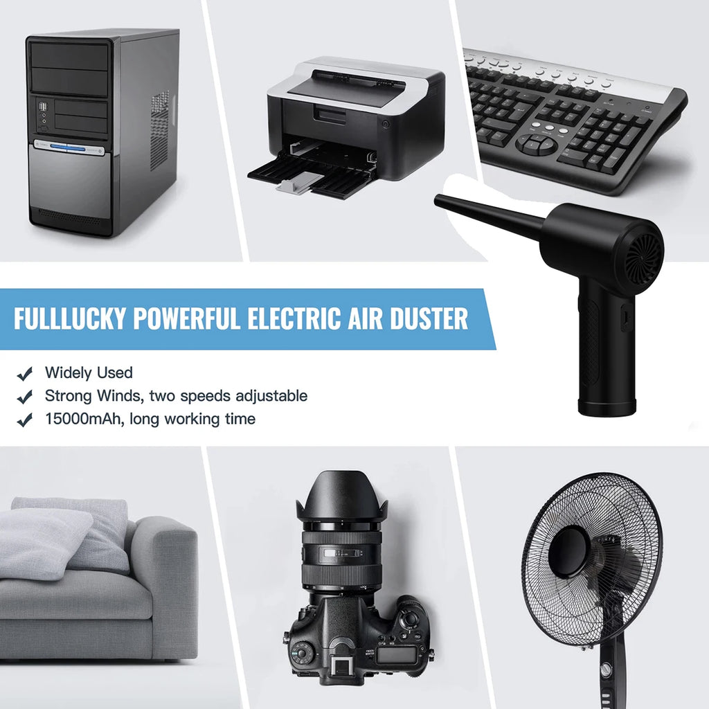 portable Electric Air Duster -Powerful cordless cleaning