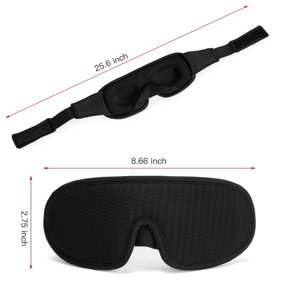 Premium 3D Sleep Mask -Sleep better Anytime, Anywhere