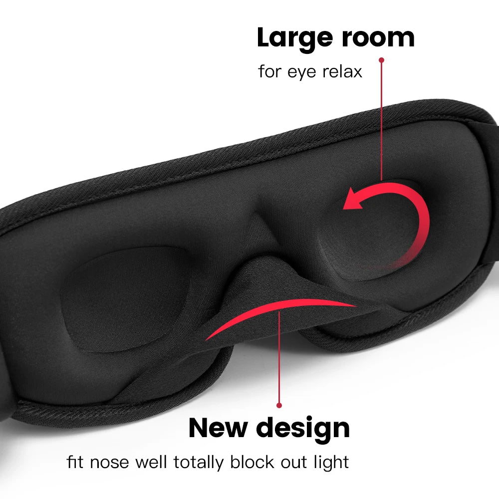 Premium 3D Sleep Mask -Sleep better Anytime, Anywhere