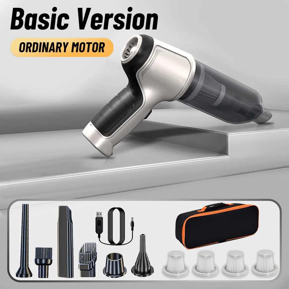 Car Vacuum Cleaner Auto Robot Wireless Cleaning Machine Automotive Car Accessories Home Appliance Tools  Strong Suction Cleaners