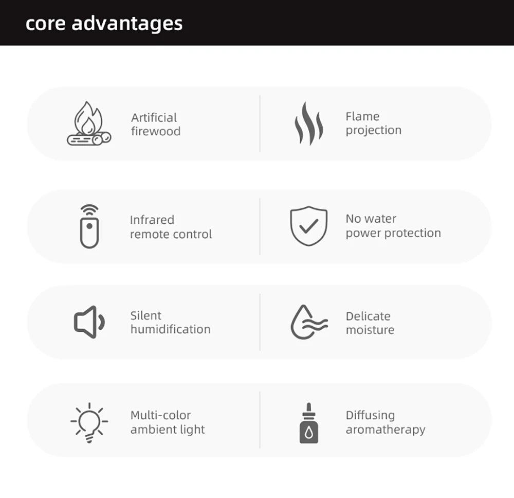Smart Air Humidifier-cool Mist &Aromatherapy