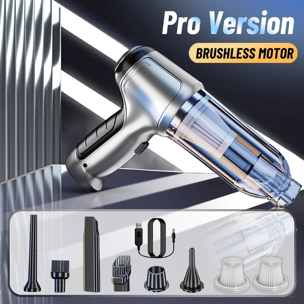 Car Vacuum Cleaner Auto Robot Wireless Cleaning Machine Automotive Car Accessories Home Appliance Tools  Strong Suction Cleaners