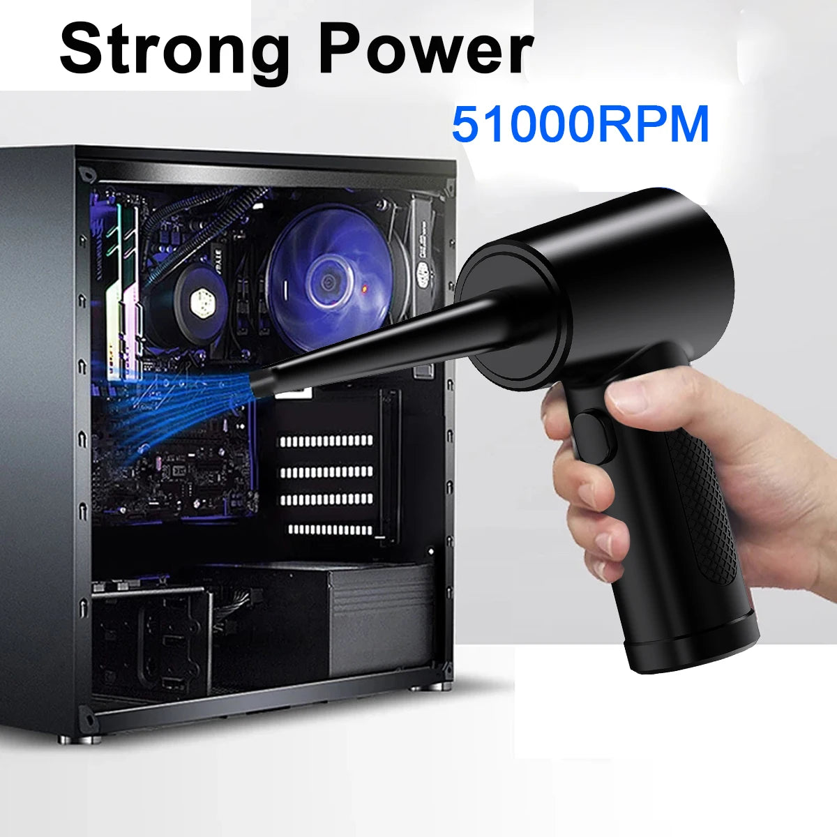 portable Electric Air Duster -Powerful cordless cleaning