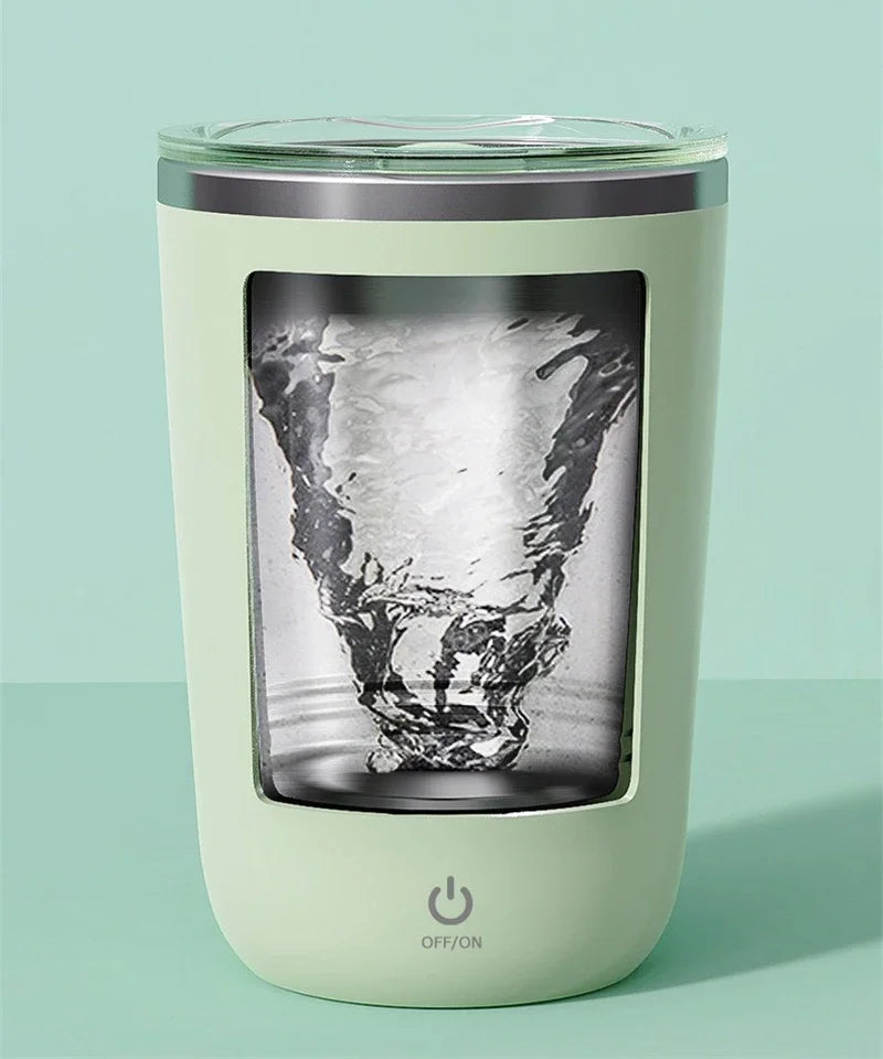 Automatic Self-contact Cup, 304 Stainless Steel Rechargeable Magnetic Cup, Smart Stirrer, Water Bottle Mugs
