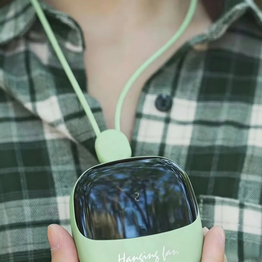 Portable Bladeless Neck Fan _Hands -free Rechargeable Personal cooling fan