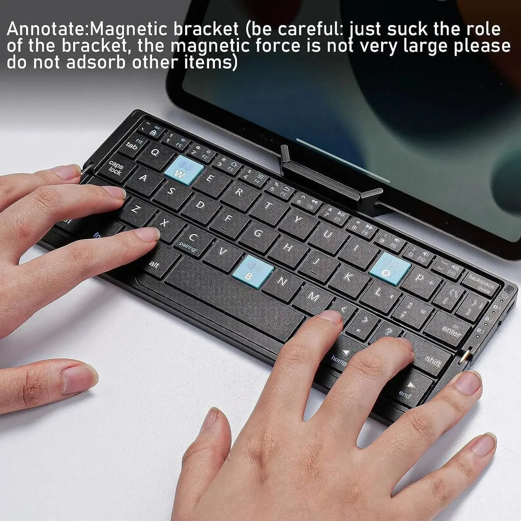 Mini Foldable Bluetooth Wireless Keypad