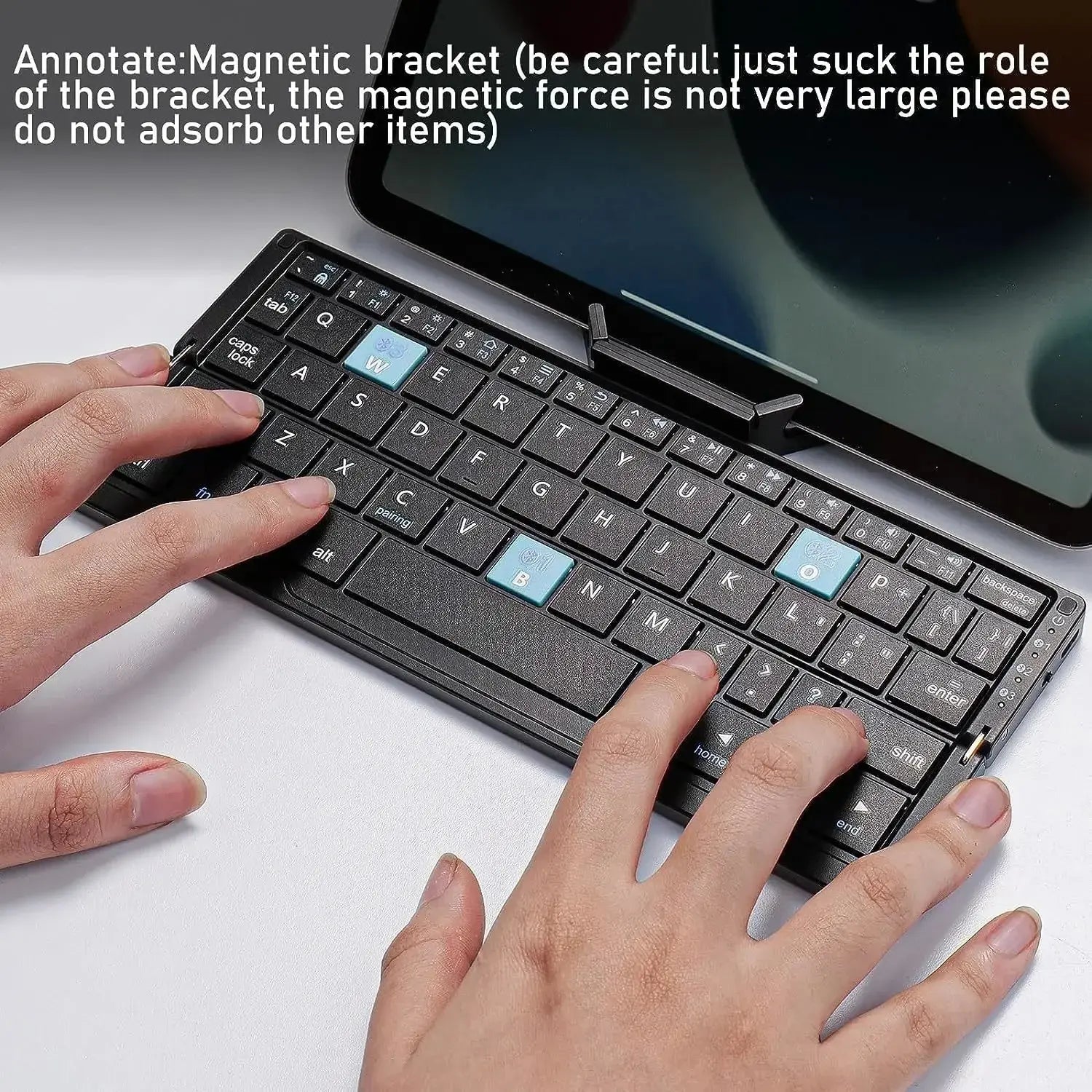 Mini Foldable Bluetooth Wireless Keypad