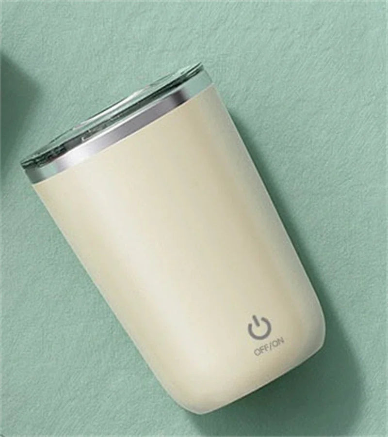 Automatic Self-contact Cup, 304 Stainless Steel Rechargeable Magnetic Cup, Smart Stirrer, Water Bottle Mugs