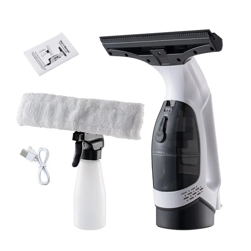 Cordless Electric Window Cleaner Machine Multifunctional Rechargeable Automatic Portable Glass Cleaner Tools