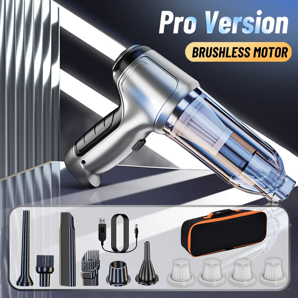 Car Vacuum Cleaner Auto Robot Wireless Cleaning Machine Automotive Car Accessories Home Appliance Tools  Strong Suction Cleaners