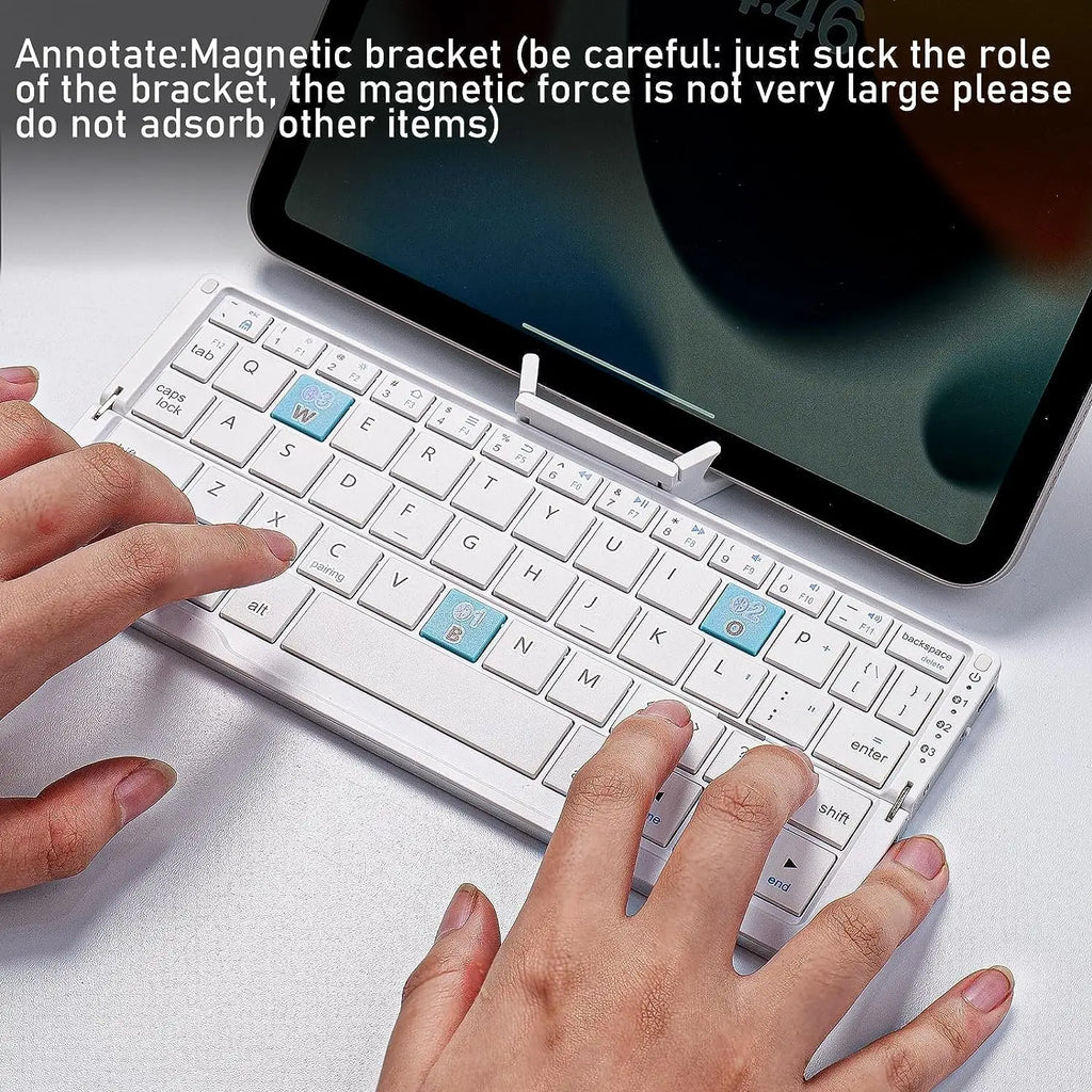 Mini Foldable Bluetooth Wireless Keypad