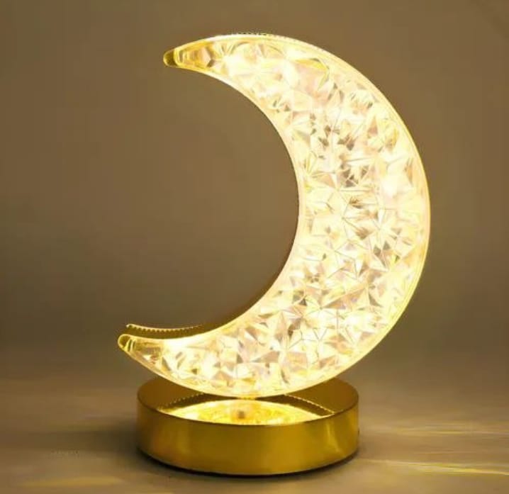 Rechargeable Crystal Moon Light