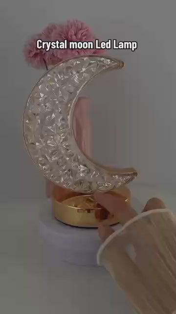 Rechargeable Crystal Moon Light