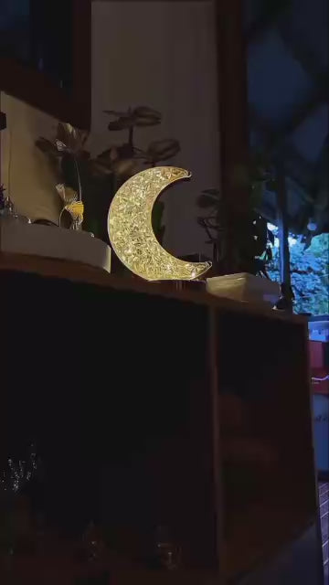 Rechargeable Crystal Moon Light